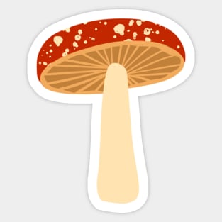 Mushroom Sticker